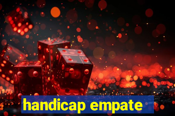 handicap empate -1